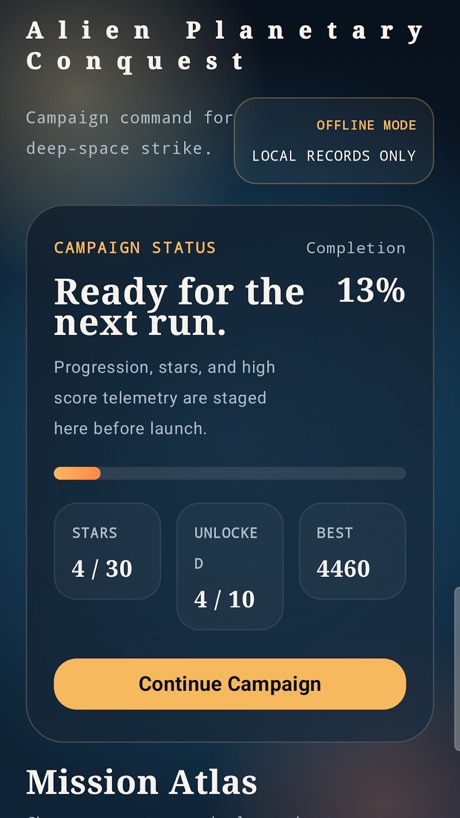 Screenshot 1 von Alien Planetary Ambush
