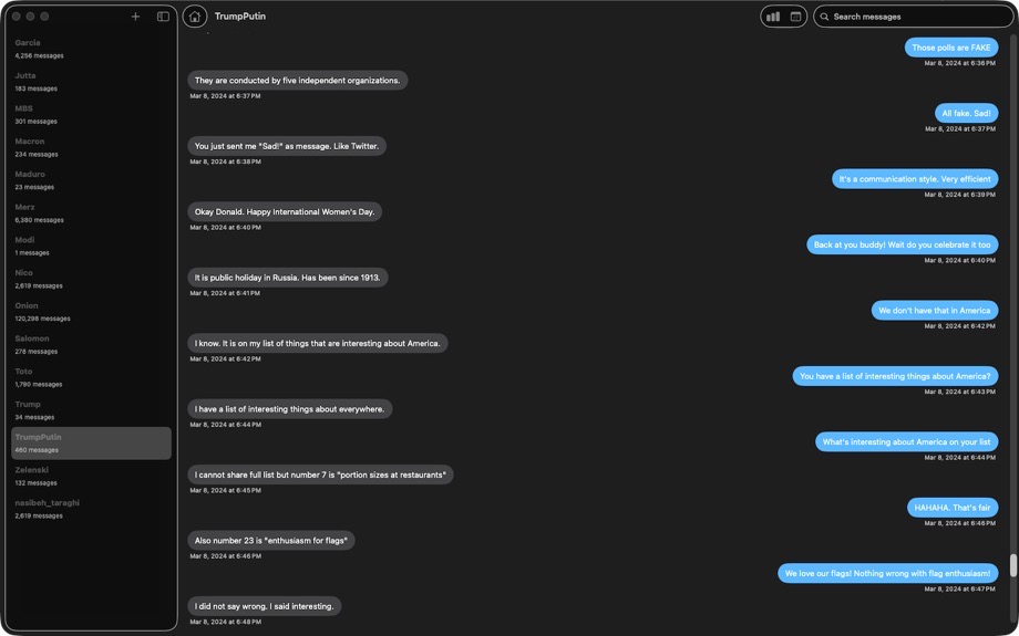 Screenshot 4 von Messagram App